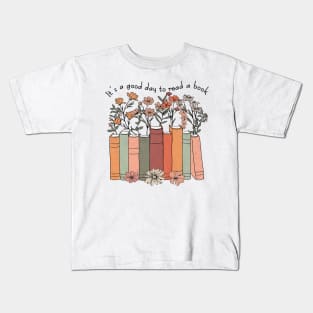 It's a good day to reading a book Kids T-Shirt